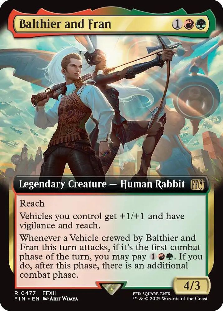 Balthier and Fran (Extended Art) · 477 · FINAL FANTASY · Non-foil