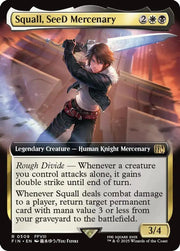 Squall, SeeD Mercenary (Extended Art) · 509 · FIN · Foil