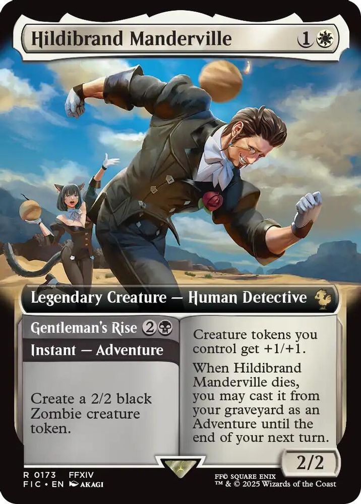 Hildibrand Manderville (Extended Art) · 173 · Commander: FINAL FANTASY · Non-foil