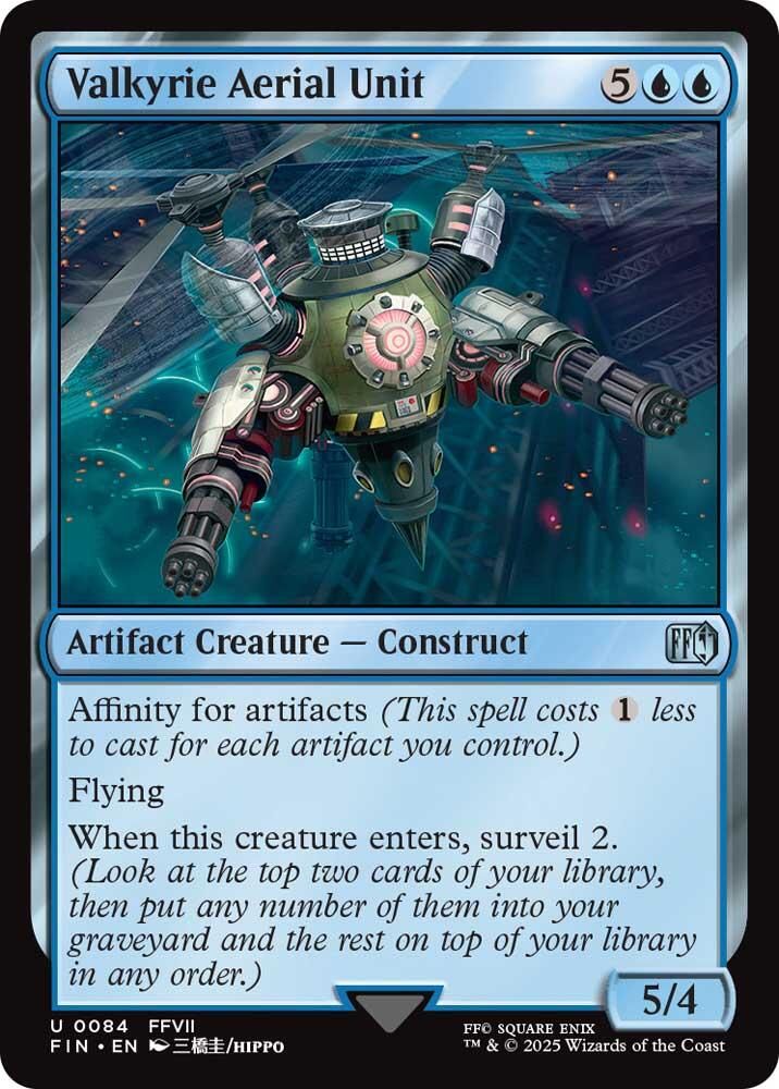 Valkyrie Aerial Unit · 84 · FIN · Non-foil