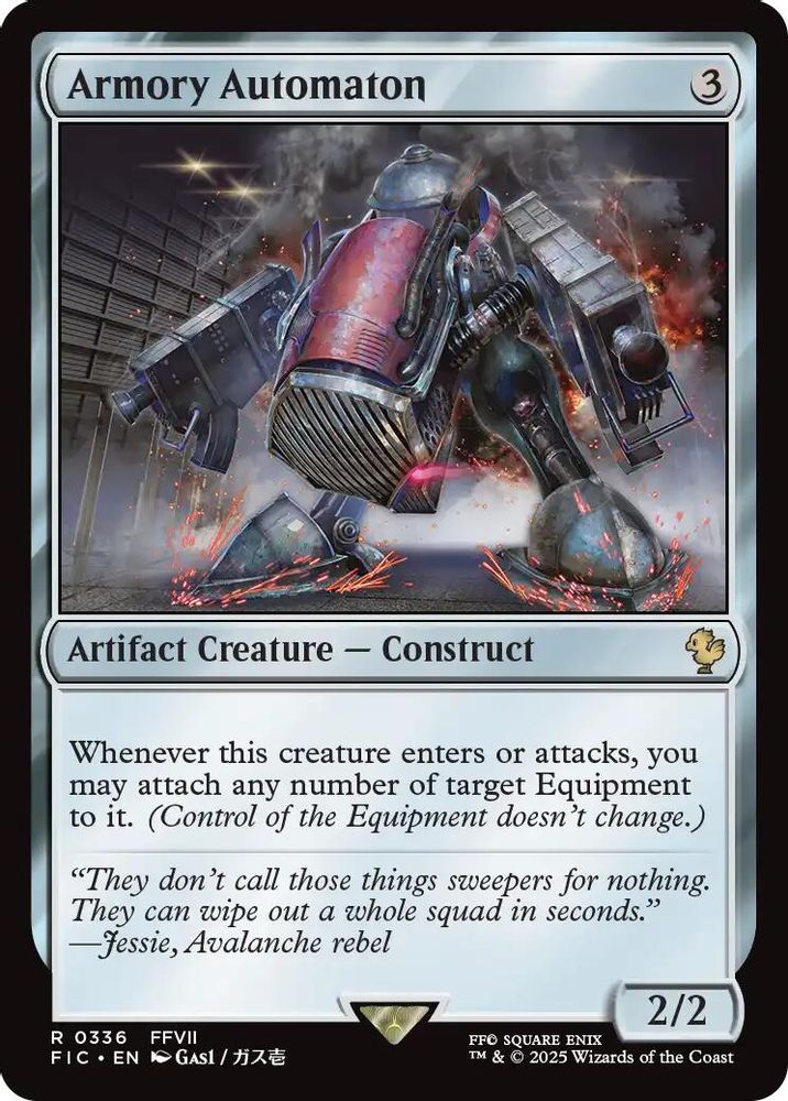 Armory Automaton · 336 · Commander: FINAL FANTASY · Non-foil