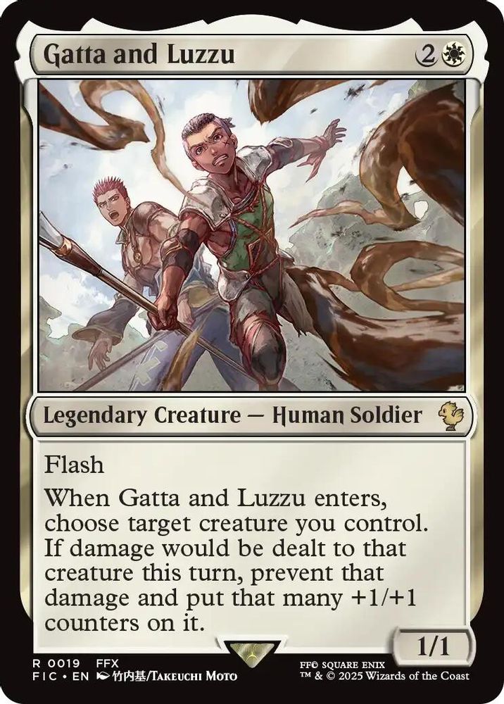 Gatta and Luzzu · 19 · Commander: FINAL FANTASY · Non-foil