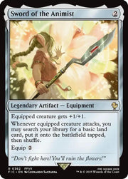 Sword of the Animist · 362 · Commander: FINAL FANTASY · Non-foil