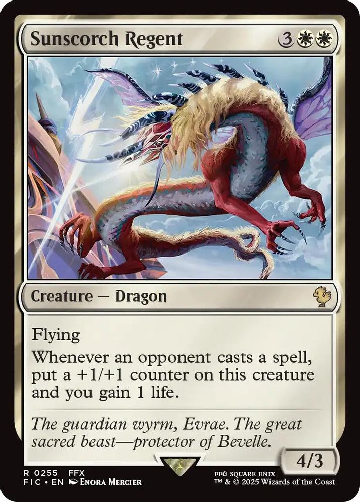 Sunscorch Regent · 255 · Commander: FINAL FANTASY · Non-foil