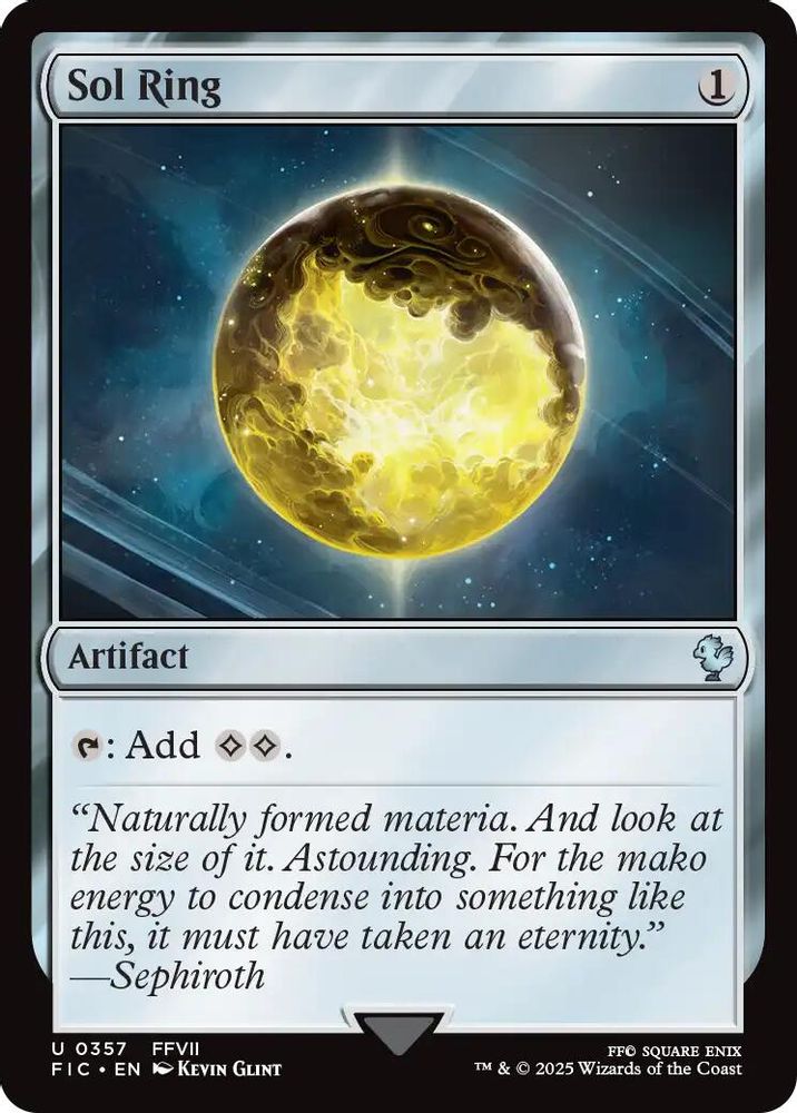 Sol Ring (0357) · 357 · Commander: FINAL FANTASY · Non-foil