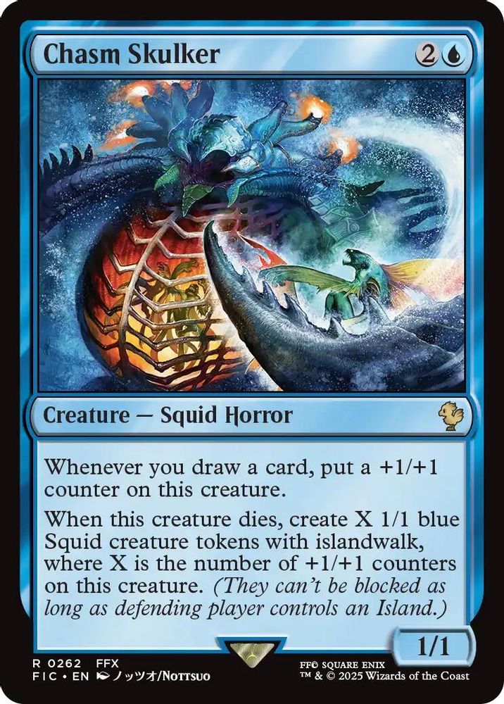 Chasm Skulker · 262 · Commander: FINAL FANTASY · Non-foil