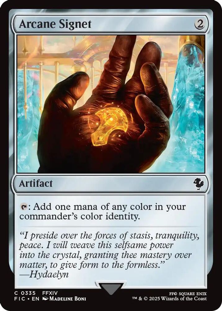 Arcane Signet (0335) · 335 · Commander: FINAL FANTASY · Non-foil