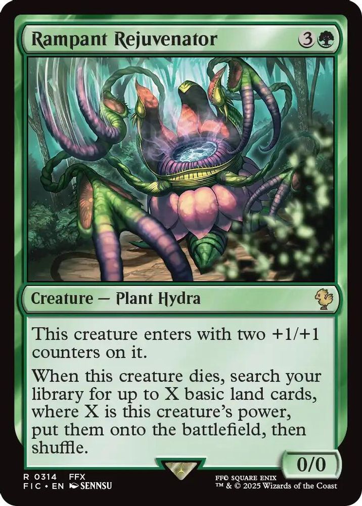 Rampant Rejuvenator · 314 · Commander: FINAL FANTASY · Non-foil