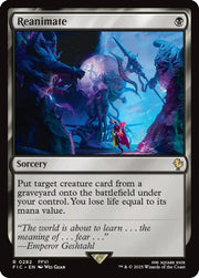 Reanimate · 282 · Commander: FINAL FANTASY · Non-foil