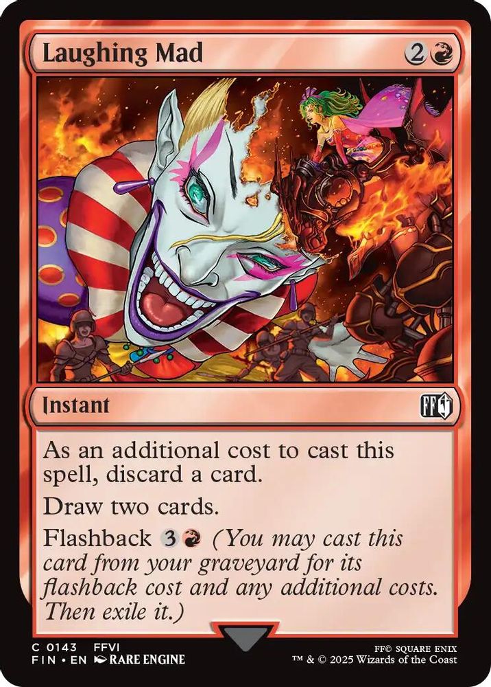 Laughing Mad · 143 · FIN · Non-foil