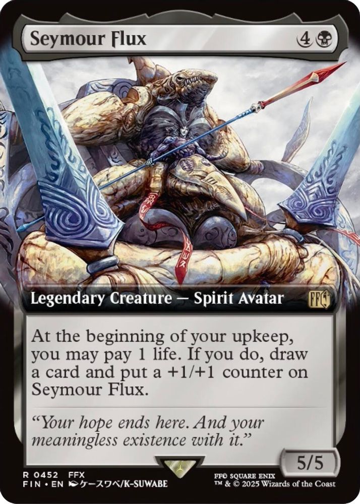 Seymour Flux (Extended Art) · 452 · FINAL FANTASY · Non-foil