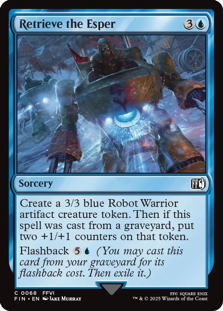 Retrieve the Esper · 68 · FIN · Non-foil