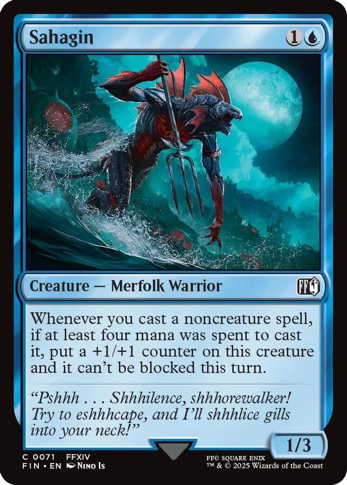 Sahagin · 71 · FIN · Non-foil