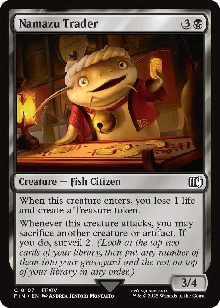 Namazu Trader · 107 · FIN · Non-foil