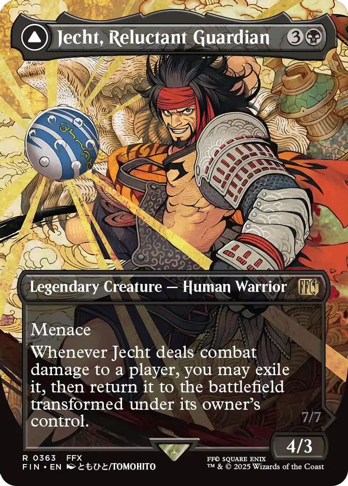 Jecht, Reluctant Guardian (Borderless) · 363 · FINAL FANTASY · Non-foil
