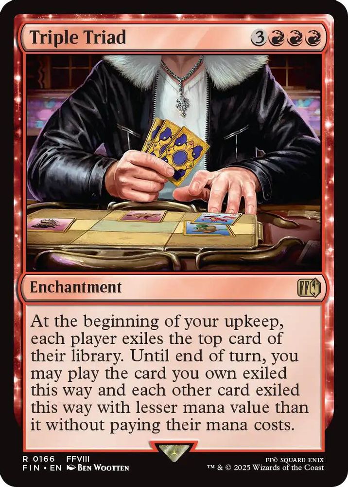 Triple Triad · 166 · FIN · Foil