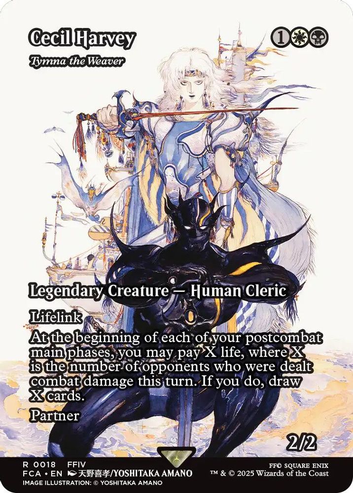 Cecil Harvey - Tymna the Weaver (Showcase) · 18 · FINAL FANTASY: Through the Ages · Non-foil