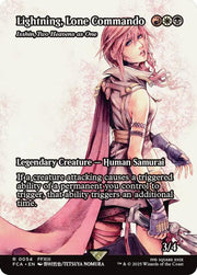 Lightning, Lone Commando - Isshin, Two Heavens as One (Showcase) · 54 · FINAL FANTASY: Through the Ages · Non-foil