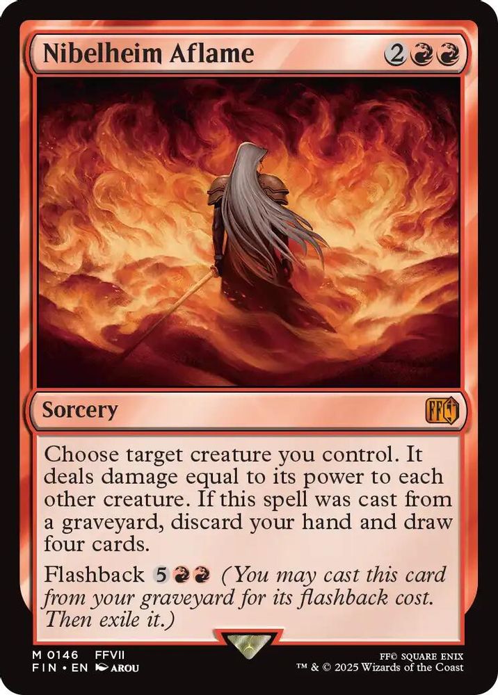 Nibelheim Aflame · 146 · FINAL FANTASY · Non-foil