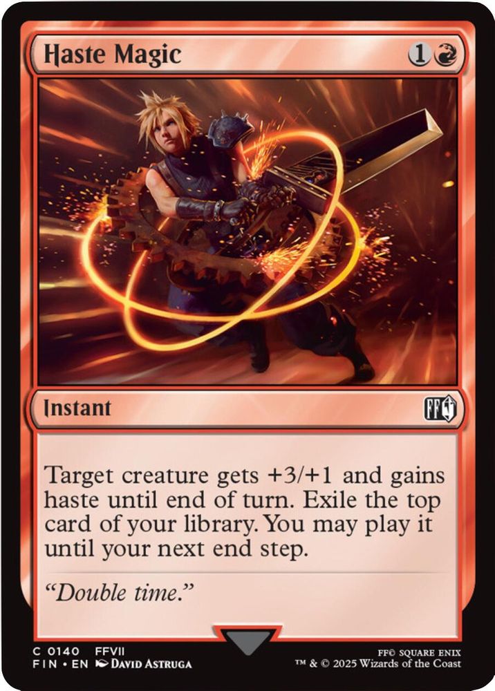 Haste Magic · 140 · FIN · Non-foil