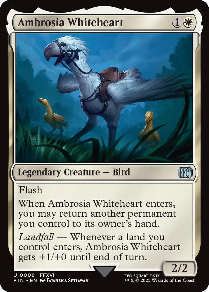 Ambrosia Whiteheart · 6 · FIN · Non-foil