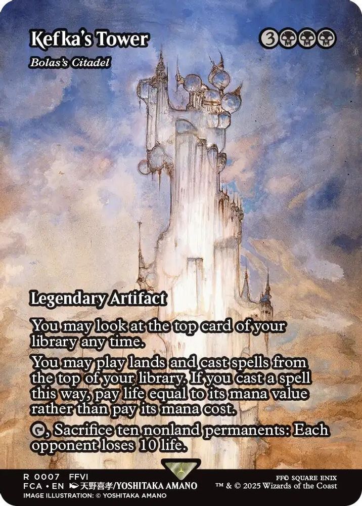 Kefka's Tower - Bolas's Citadel (Showcase) · 7 · FINAL FANTASY: Through the Ages · Non-foil