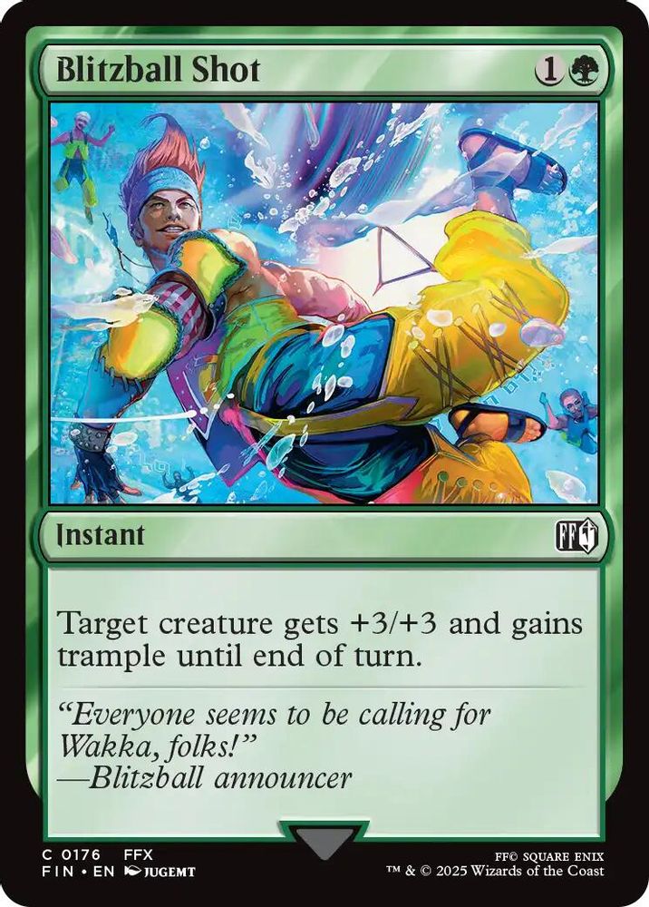 Blitzball Shot · 176 · FIN · Non-foil