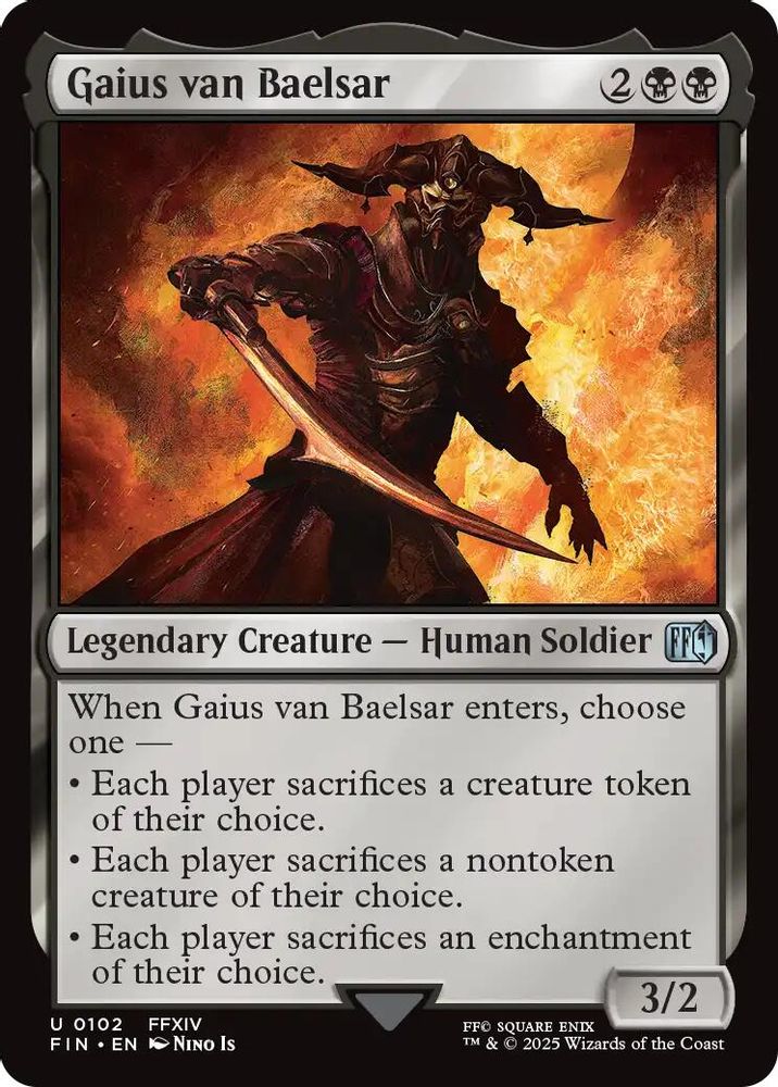 Gaius van Baelsar · 102 · FIN · Non-foil