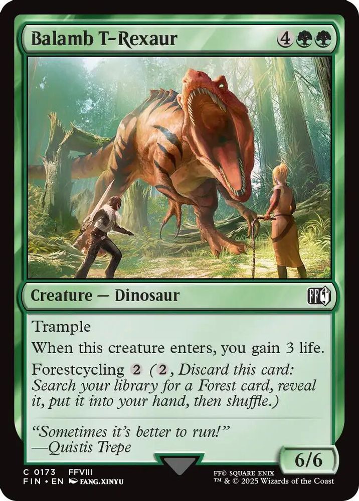 Balamb T-Rexaur · 173 · FIN · Non-foil