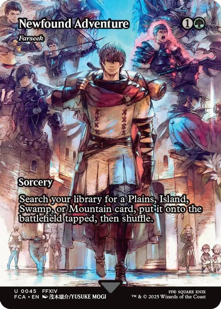 Newfound Adventure - Farseek (Showcase) · 45 · FINAL FANTASY: Through the Ages · Non-foil