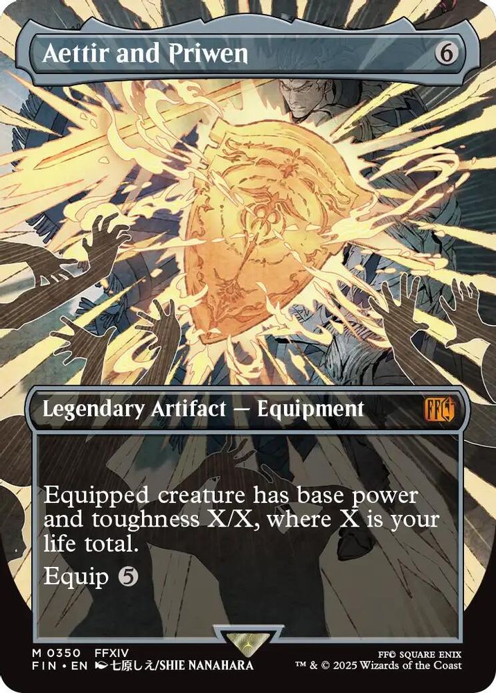 Aettir and Priwen (Borderless) · 350 · FINAL FANTASY · Non-foil