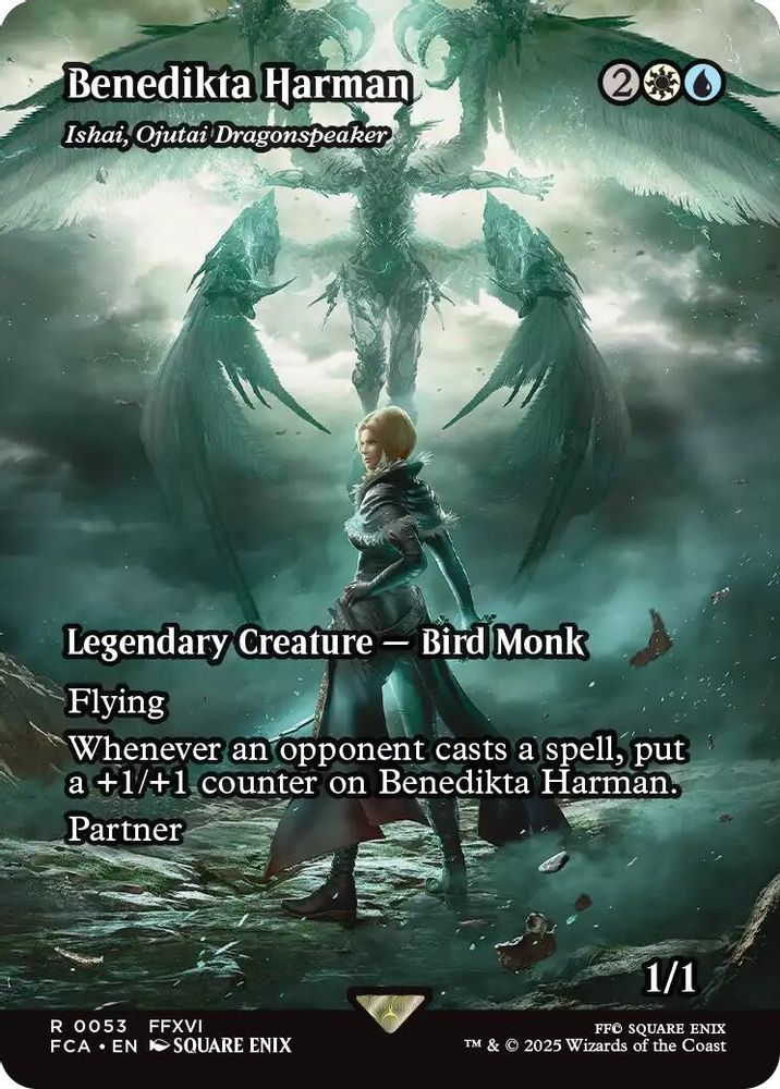 Benedikta Harman - Ishai, Ojutai Dragonspeaker (Showcase) · 53 · FCA · Non-foil