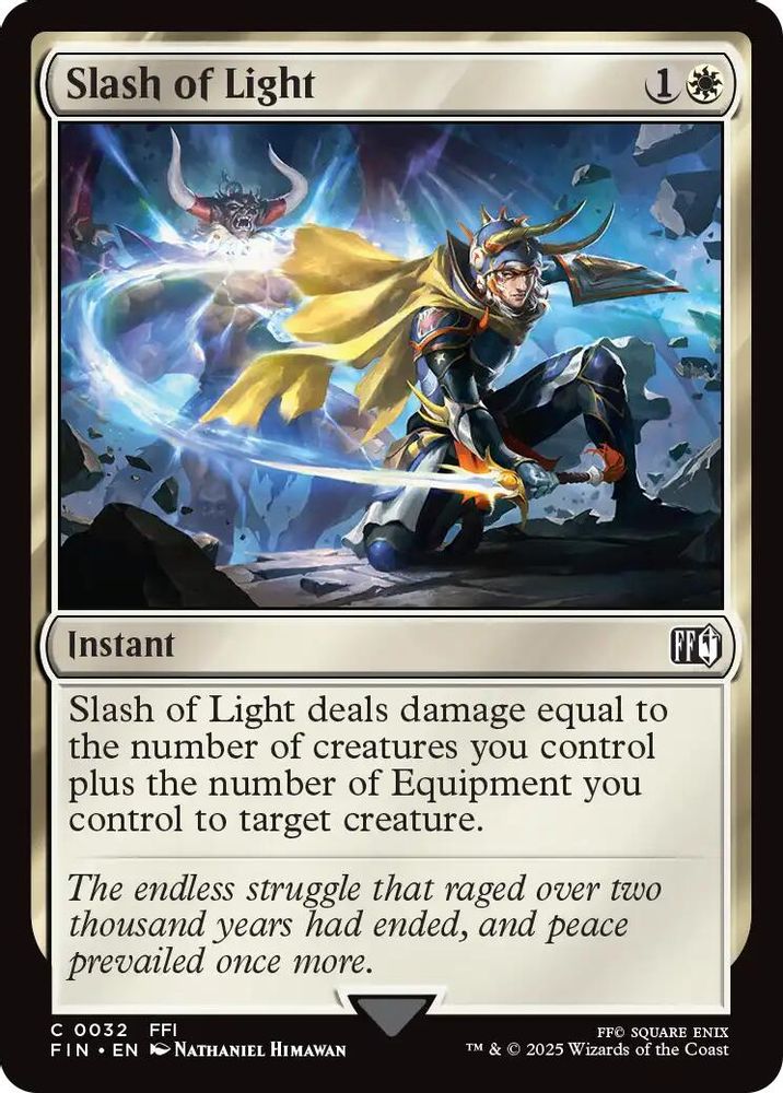 Slash of Light · 32 · FIN · Non-foil