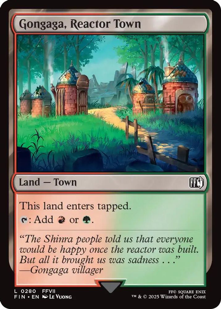 Gongaga, Reactor Town · 280 · FIN · Non-foil