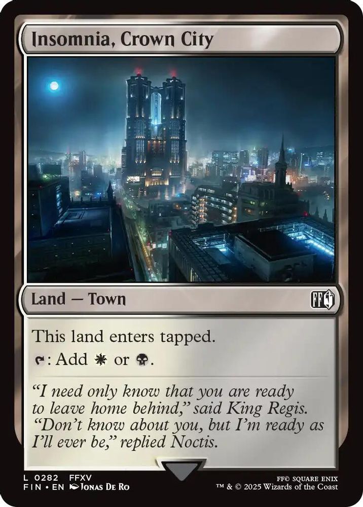 Insomnia, Crown City · 282 · FIN · Non-foil