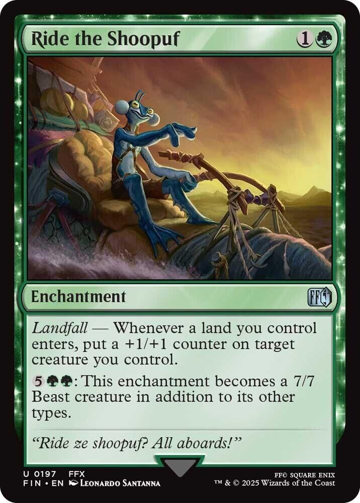 Ride the Shoopuf · 197 · FIN · Non-foil