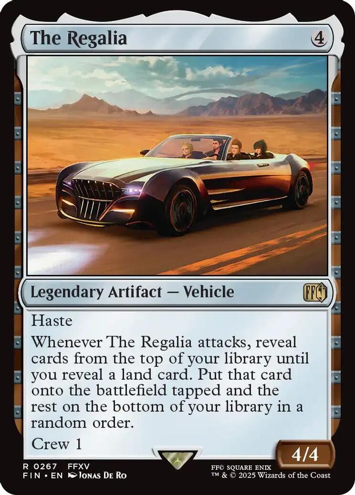 The Regalia · 267 · FIN · Non-foil