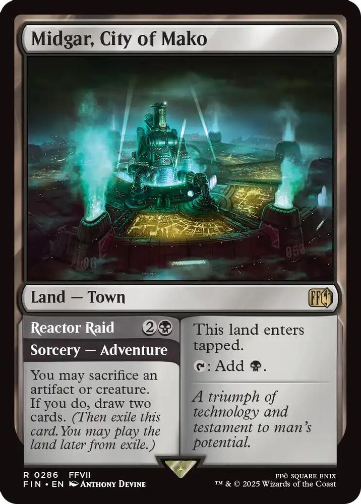 Midgar, City of Mako · 286 · FINAL FANTASY · Foil