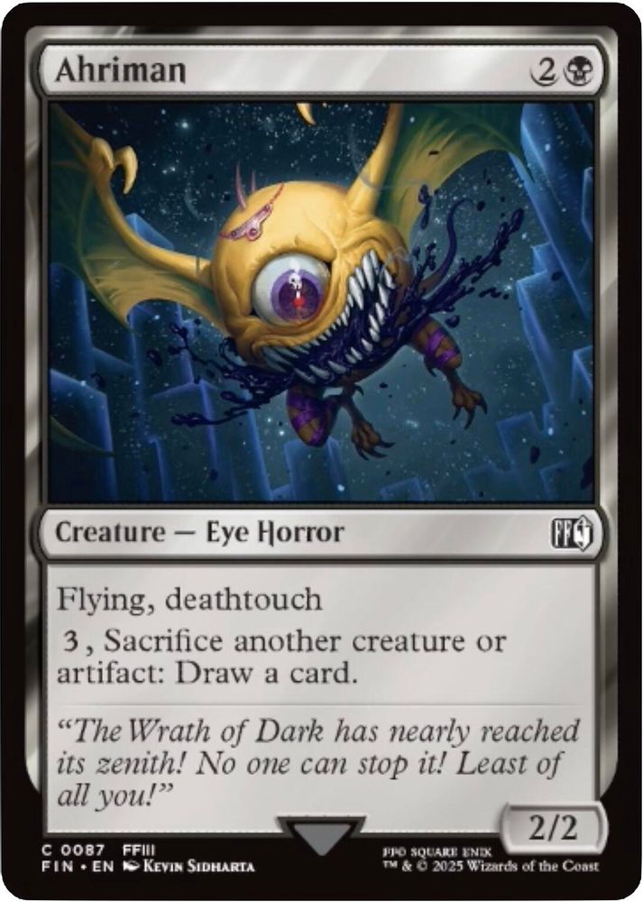 Ahriman · 87 · FIN · Non-foil