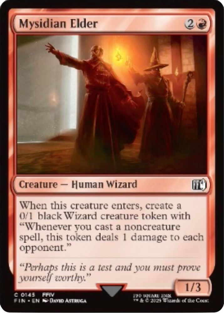 Mysidian Elder · 145 · FIN · Non-foil