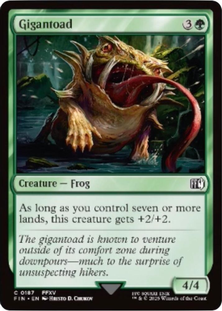 Gigantoad · 187 · FIN · Non-foil