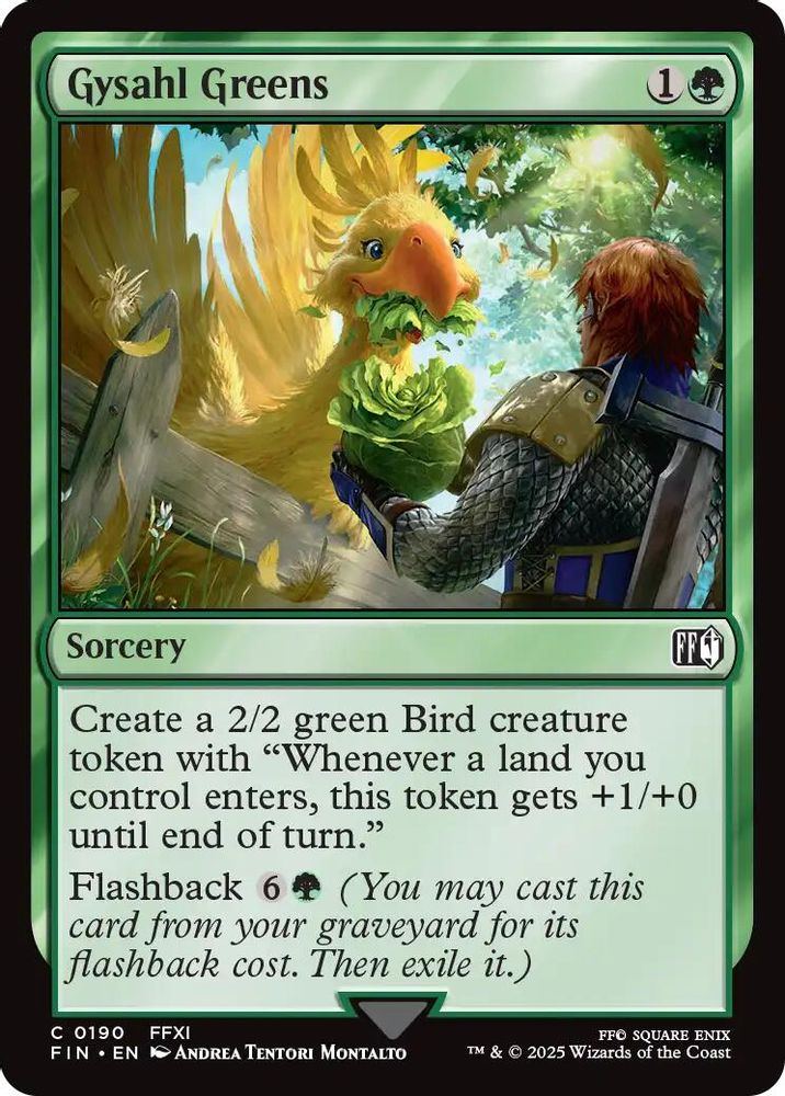 Gysahl Greens · 190 · FIN · Non-foil