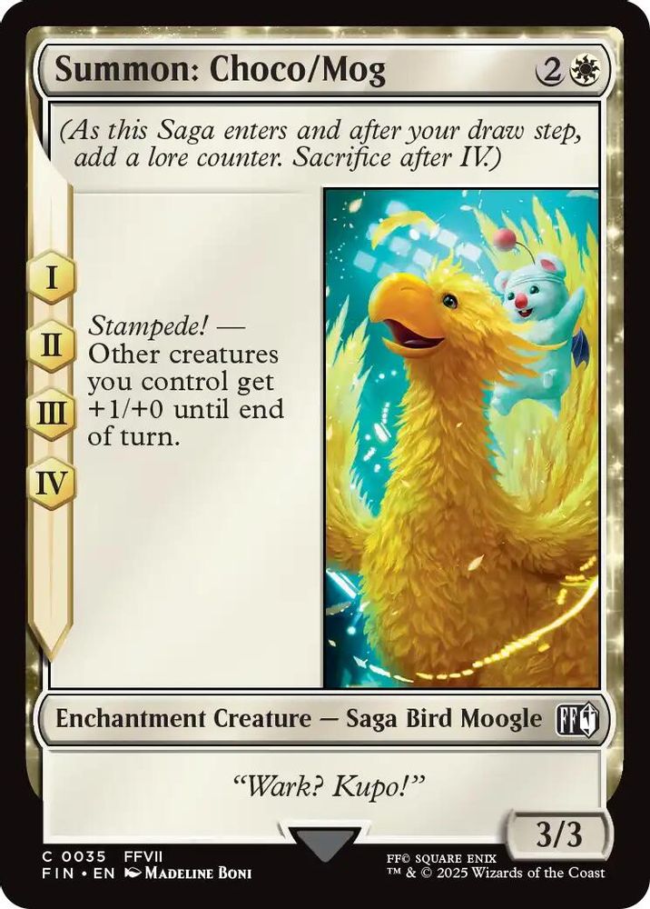 Summon: Choco/Mog · 35 · FIN · Non-foil