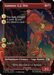 Summon: G.F. Ifrit (Borderless) · 369 · FINAL FANTASY · Foil