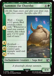 Summon: Fat Chocobo · 202 · FIN · Non-foil