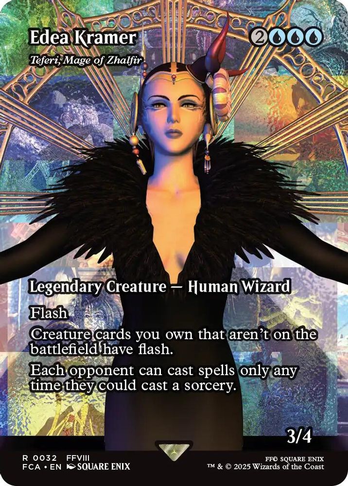 Edea Kramer - Teferi, Mage of Zhalfir (Showcase) · 32 · FCA · Non-foil
