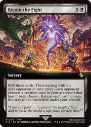 Rejoin the Fight (Extended Art) · 118 · Commander: FINAL FANTASY · Non-foil