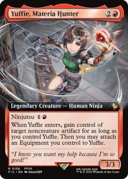 Yuffie, Materia Hunter (Extended Art) · 158 · Commander: FINAL FANTASY · Non-foil