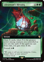 Lifestream's Blessing (Extended Art) · 122 · Commander: FINAL FANTASY · Foil