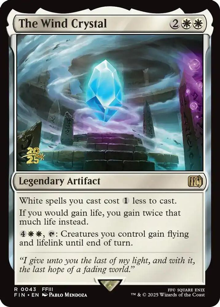 The Wind Crystal · 43 · PAFR · Foil